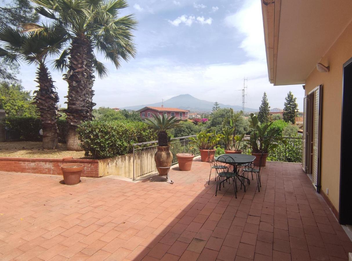 Holiday Flower Villa Panoramica Sul Golfo Di Catania Misterbianco Buitenkant foto